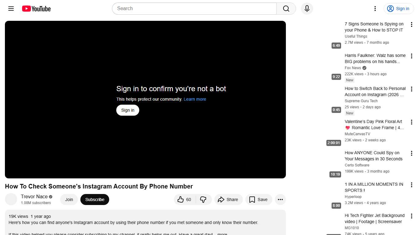 How To Check Someone's Instagram Account By Phone Number - YouTube