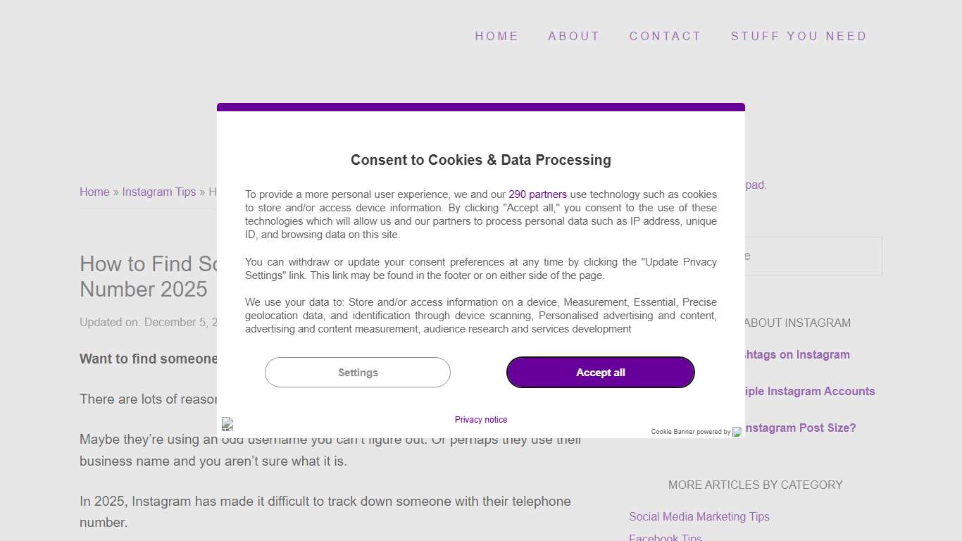 How to Find Someone on Instagram by Phone Number 2025 | LouiseM